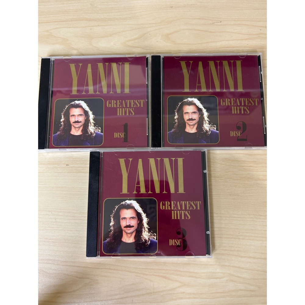 Yanni Greatest Hits 3 CD Set 1997‎ BMG Special Products New Age Instrumental